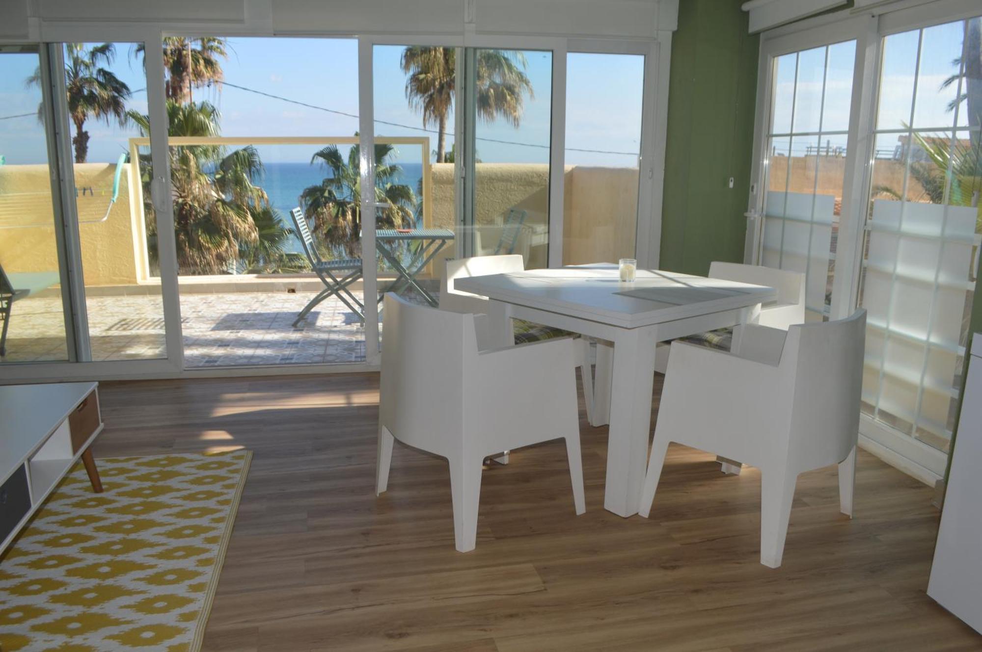 Espectacular Apartamento A Pie De Playa En Chalet Roquetes Аликанте Экстерьер фото